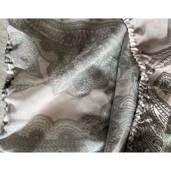 Chicos Lot of 2 Tops Blouses Spring Prints Size 2 12/14 Large - Picture 12 of 13